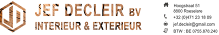 Jef Decleir BV Logo